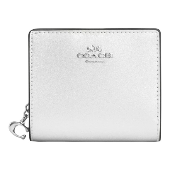 Coach Snap Wallet CW792 — Sv/Light Silver - Picture 1 of 9